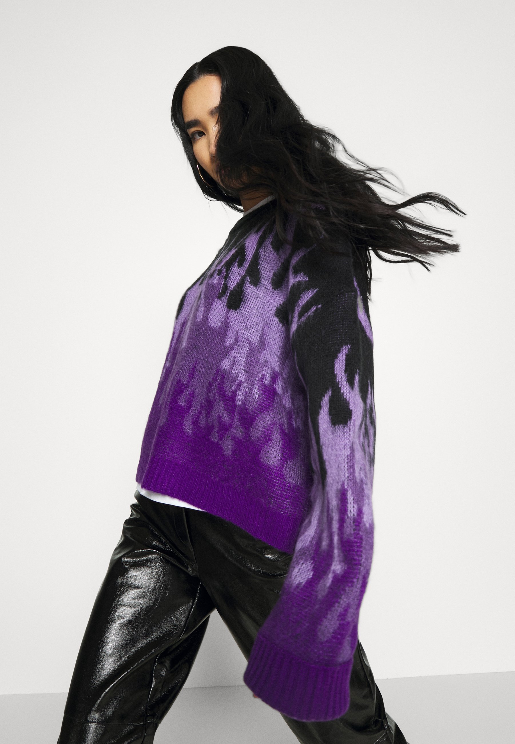 ragged priest flame sweater