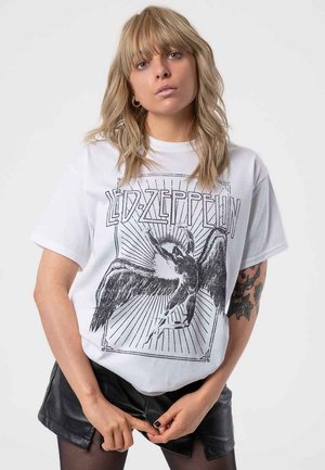 LED ZEPPELIN - Print T-shirt - white