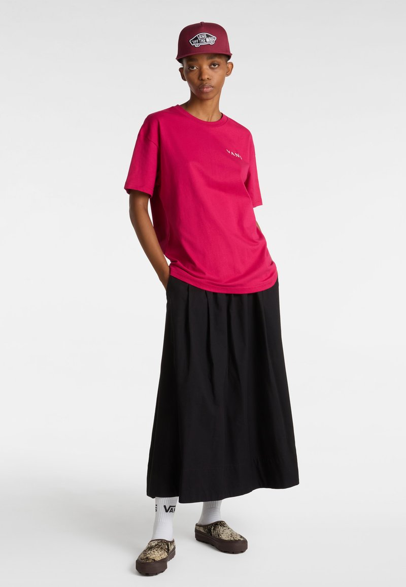 Vans NIGHT ORB OVERSIZED - Triko s potiskem - cherries jubilee