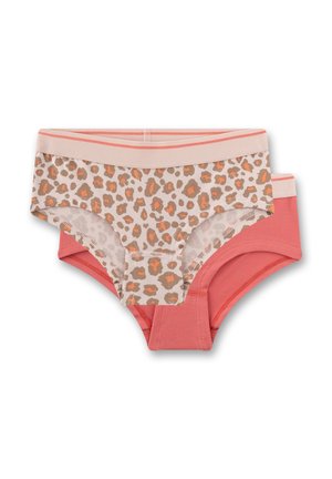HIPSTER DOPPELPACK LEO-PRINT - Briefs - orange