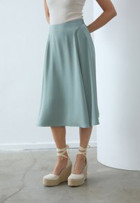 Anna Field A-linjainen hame - light green