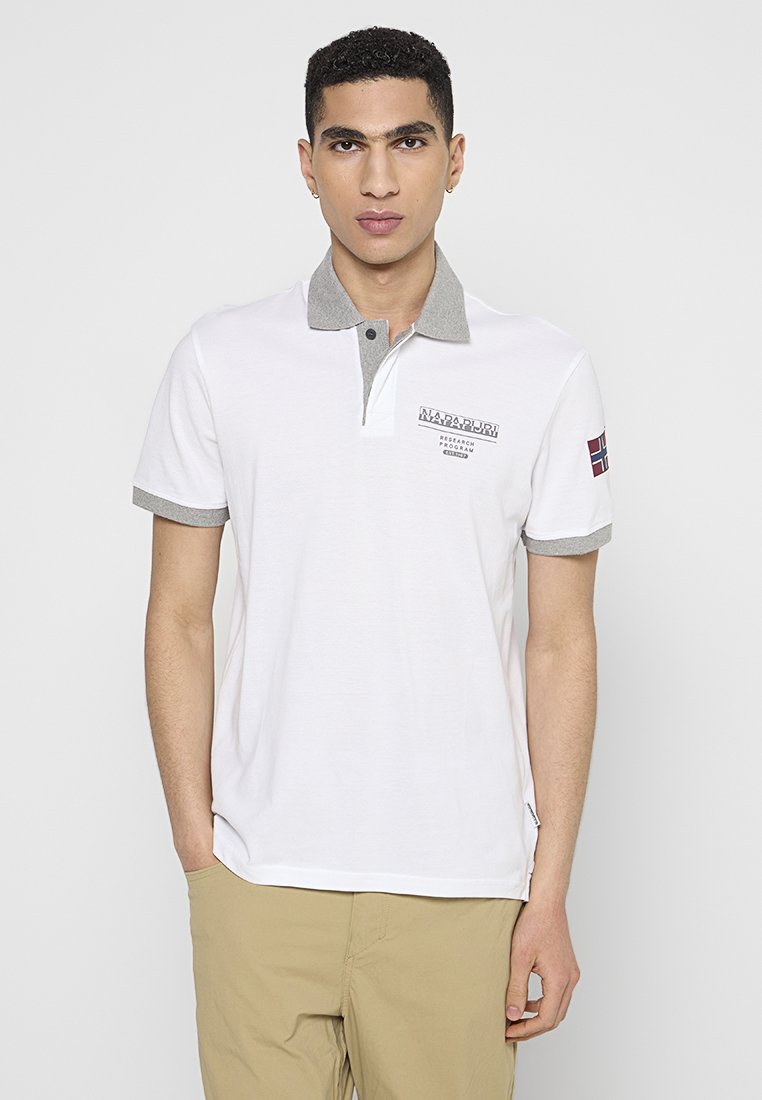 Napapijri Poloshirt wit Napapijri Poloshirt wit
