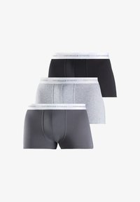 Selected, anthrazit grau-meliert schwarz