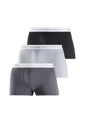 3 PACK - Boxer Briefs - anthrazit   grau-meliert   schwarz
