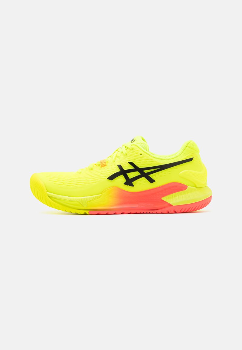 ASICS GEL-RESOLUTION 9 - Zapatillas de tenis para todas las superficies - safety yellow/black