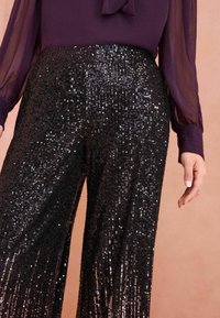 Love & Roses ENB OMBRE SEQUIN WIDE LEG PETITE - Housut - pink