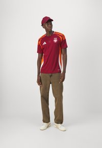 adidas Performance LATVIAN LFF HOME - Fodboldtrøjer - team burgundy