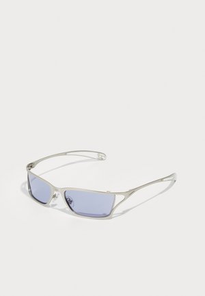 UNISEX - Akiniai nuo saulės - matte silver-coloured/violet