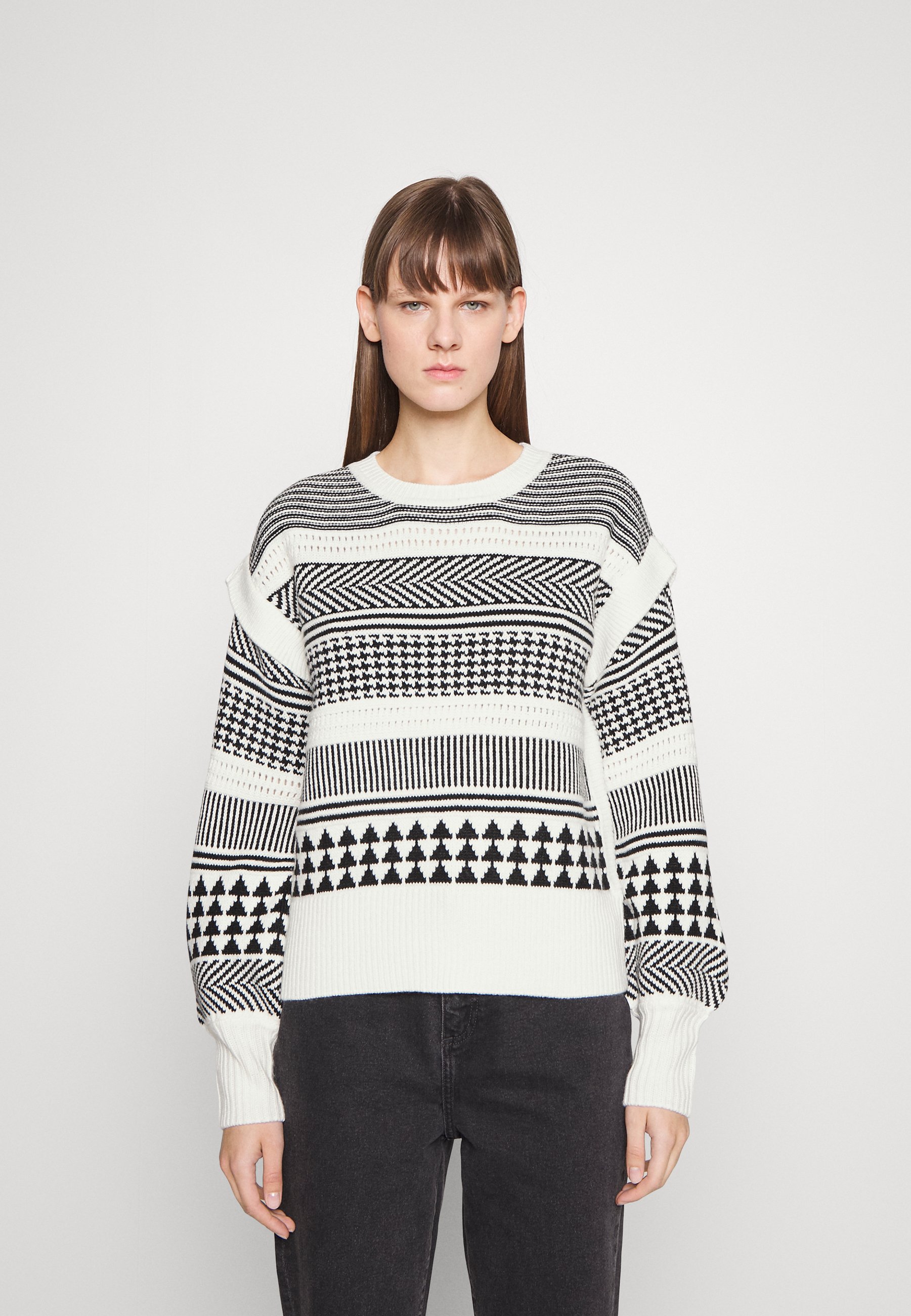 dkny white sweater