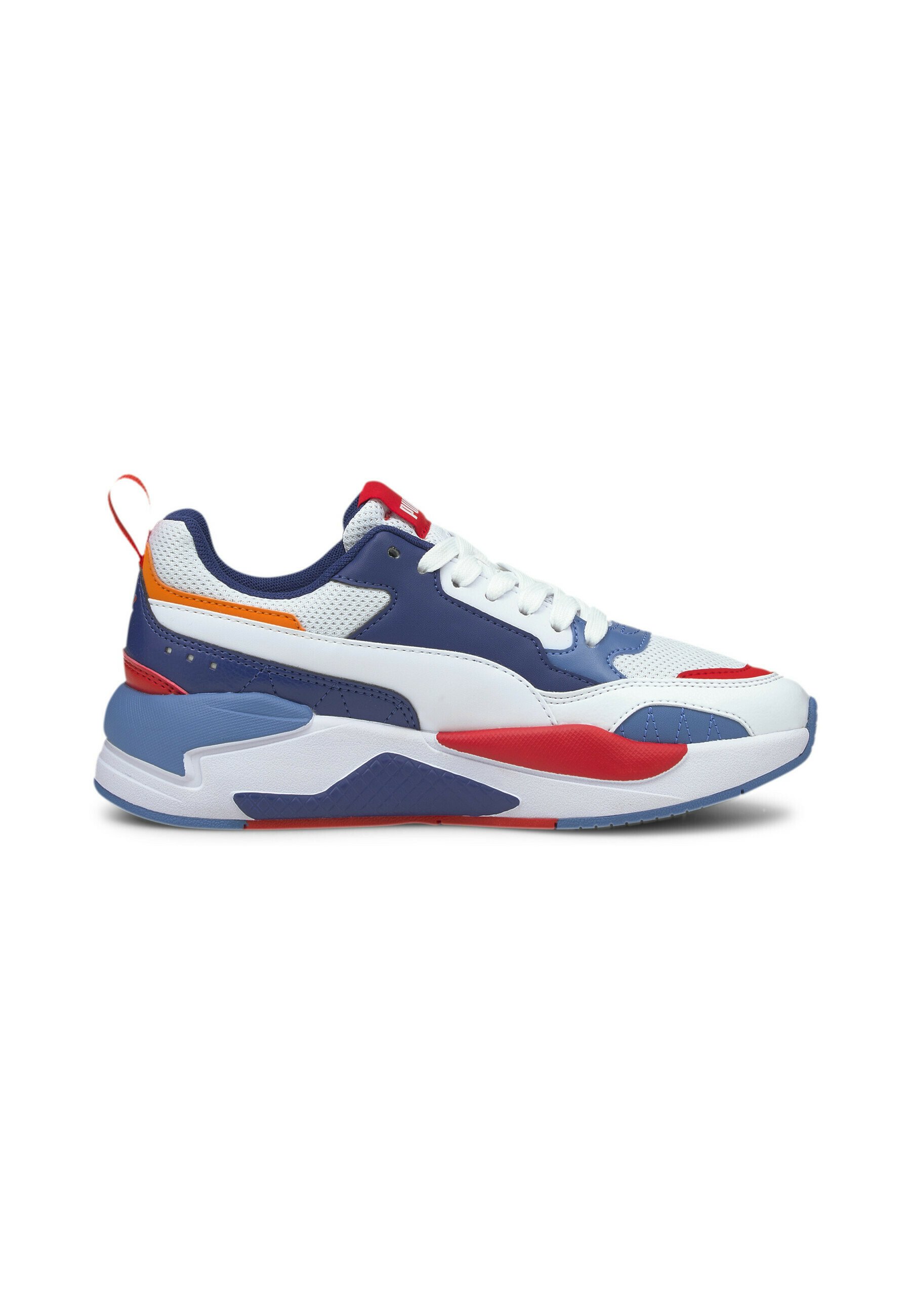 Puma X-RAY 2 SQUARE YOUTH - Sneakers laag - white white orange red/wit -  Zalando.nl