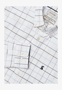 Ausgewählt, white blue check