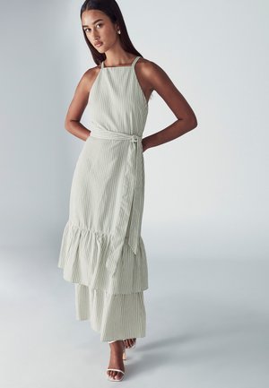 WILLA LOU TIERED - Kasdienė suknelė - sage stripe