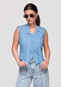 Non sélectionné, blue