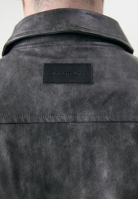 Don't Waste Culture AESON UNISEX - Imiteret læderjakke - grey/brown