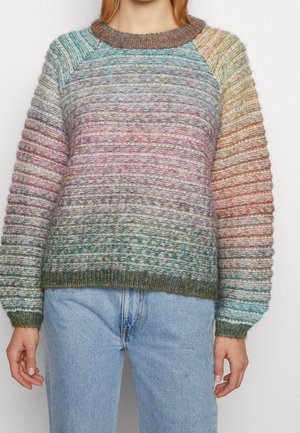 Strickpullover - green