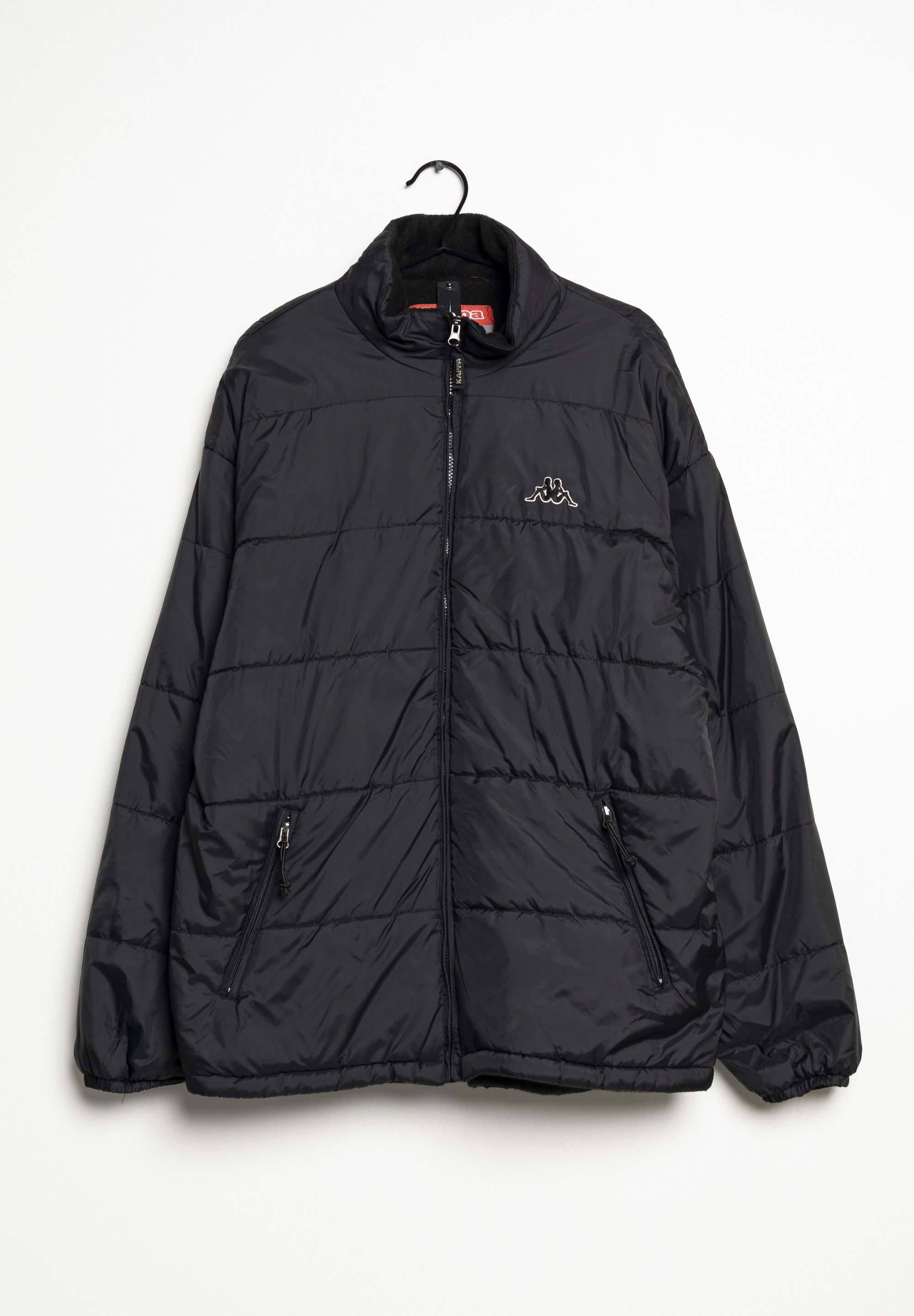Kappa Giacca invernale black/nero (Second hand)