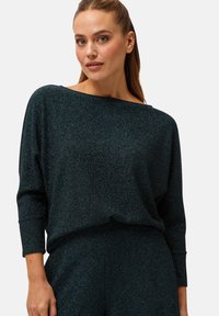 zero MIT GLITZEREFFEKT - Langarmshirt - deep ponderosa pine