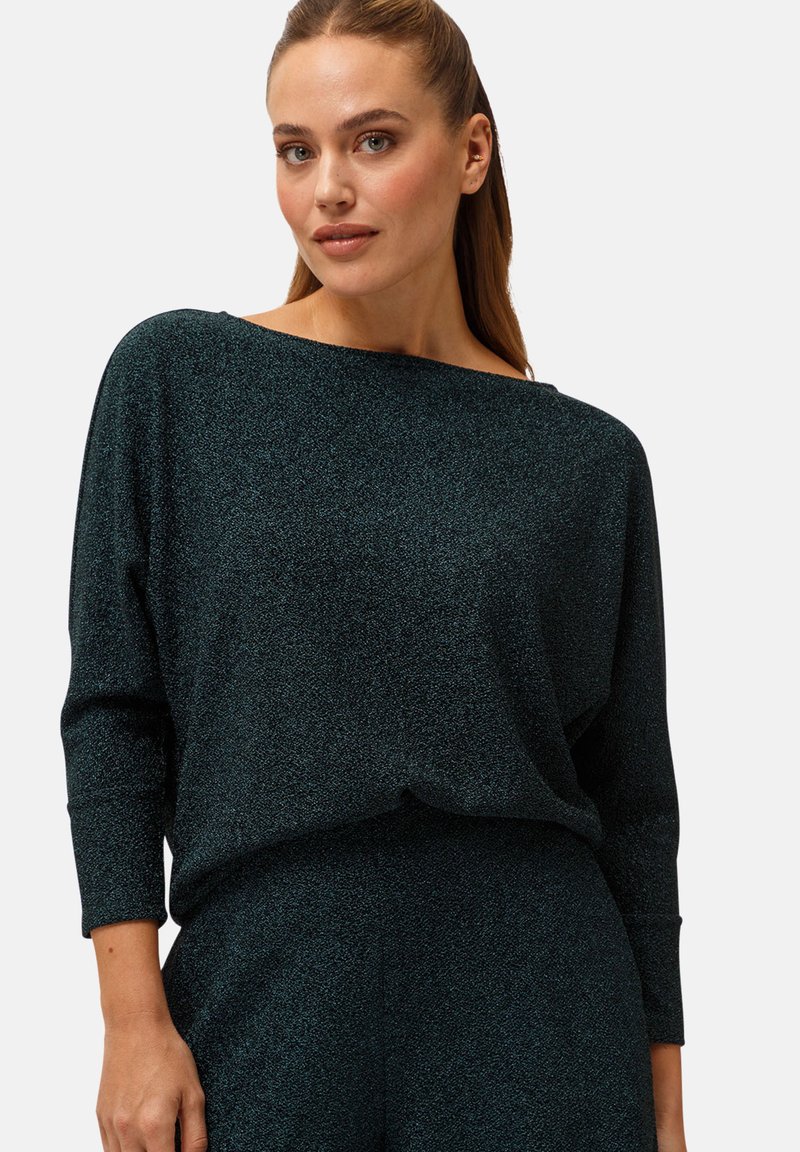 zero MIT GLITZEREFFEKT - Langarmshirt - deep ponderosa pine