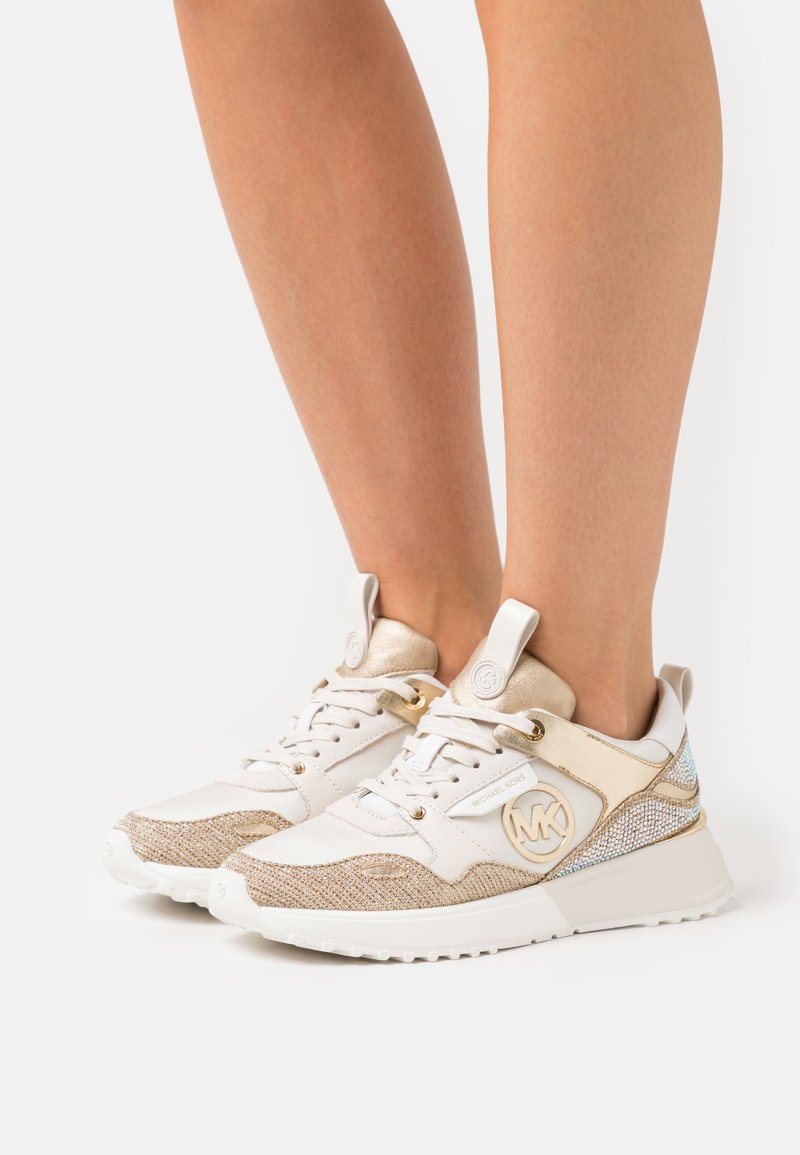 michael kors gold trainers