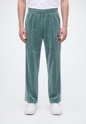 EA7 Emporio Armani, TENNIS CLUB PANT - Долнище на анцуг - silver pine
