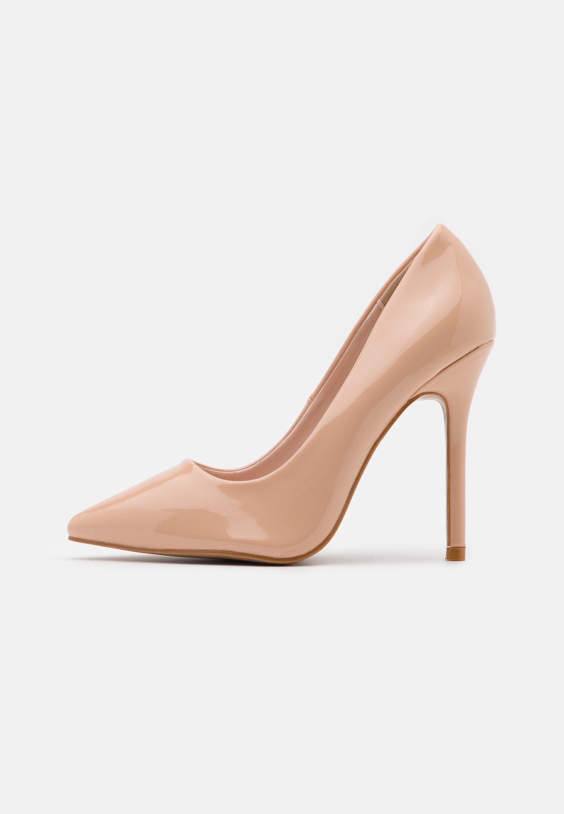 talon haut beige