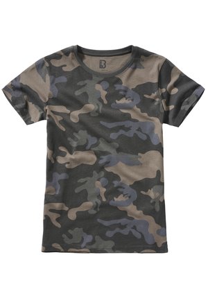 Brandit T-shirt imprimé - dark camouflage