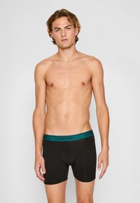 Calvin Klein Underwear 3 PACK  - Ozke boksarice - black/ash/mediterranea