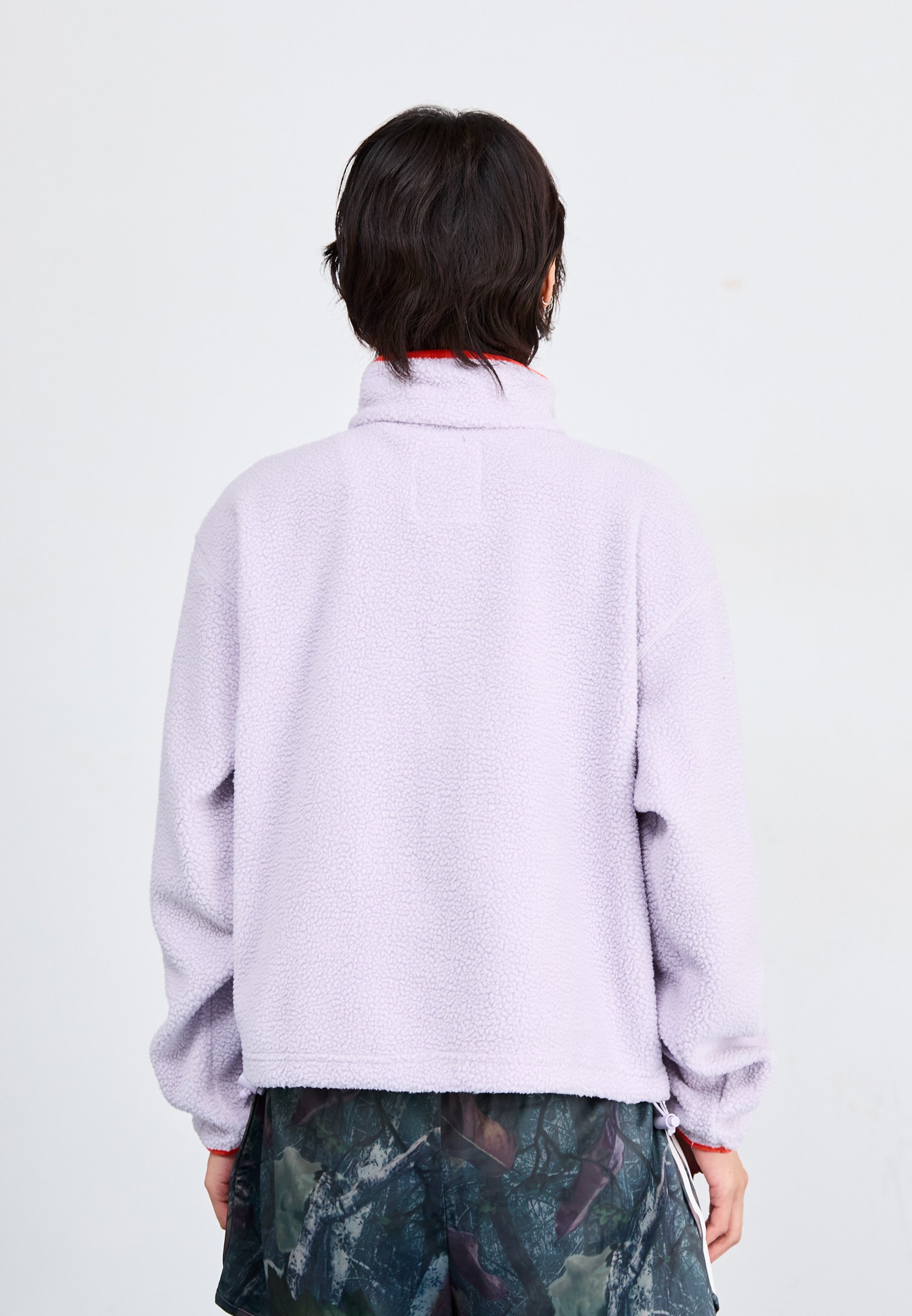 Columbia HELVETIA CROPPED HALF SNAP - Sweat polaire - lavender
