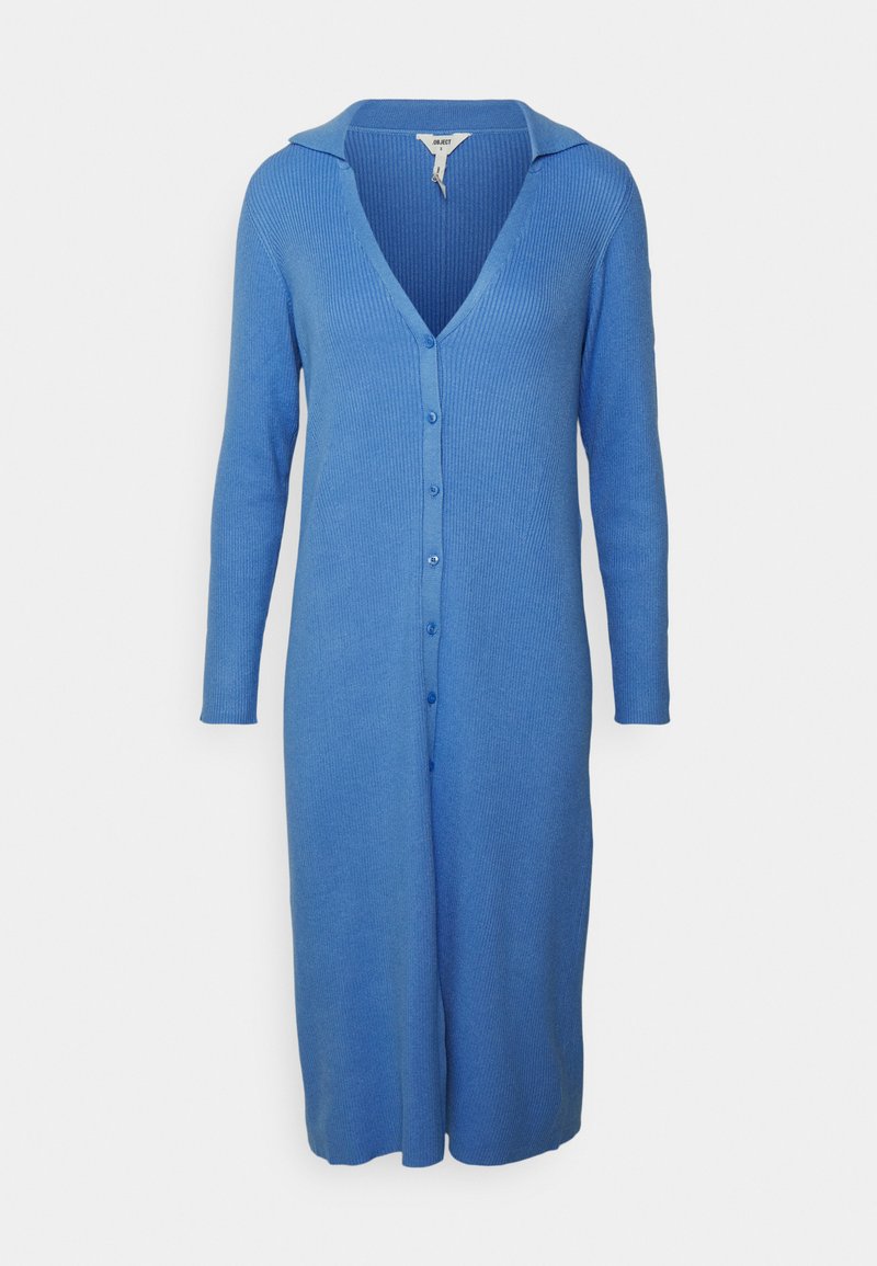 Object Petite Gebreide jurk lichtblauw