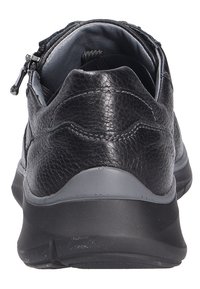 Chaussures Waldläufer En Cuir Noir à Lacets - Semelle TR, Largeur H, Doublure Cuir/textile, Semelle Intérieure Amovible
