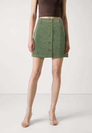 PCEFFI SKIRT  - A-Linien-Rock - olivine