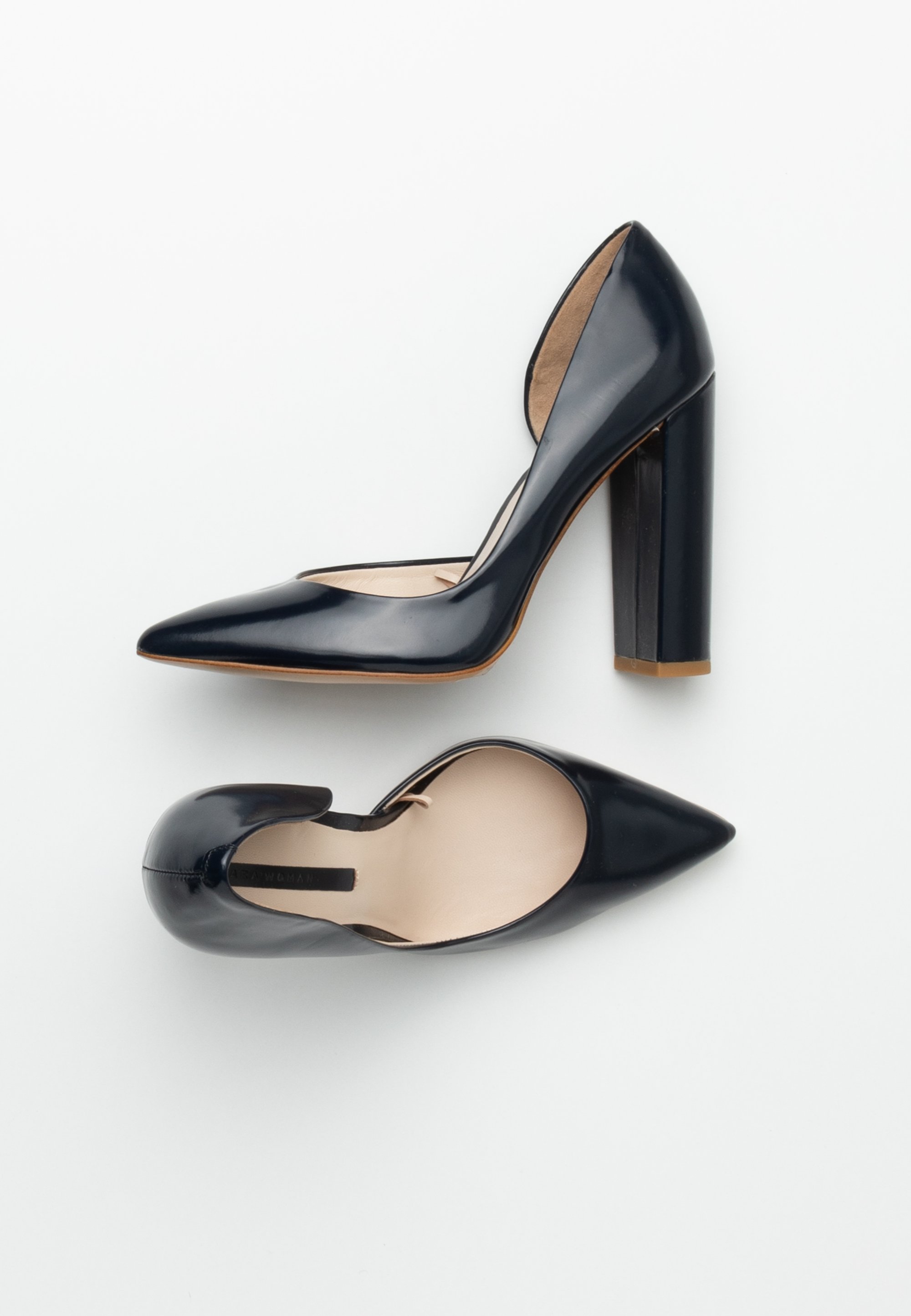 Zara Escarpins à talons hauts dark blue/bleu marine (Seconde