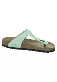 Birkenstock GIZEH SFB LENB - Pool shoes - matcha