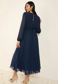 Friends Like These REGULAR FIT - FLUTTER SLEEVE MIDI - Vapaa-ajan mekko - navy