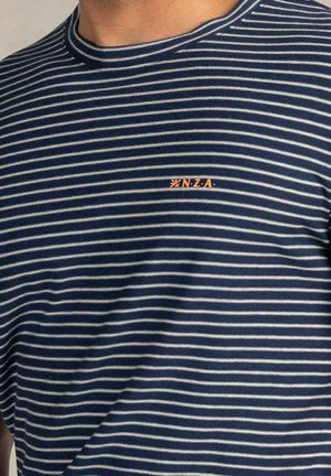 NZA New Zealand Auckland, Print T-shirt - navy