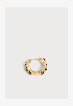 Stolen Girlfriends Club, HALO CLUSTER HUGGIE UNISEX - Pendiente individual - gold-coloured/black