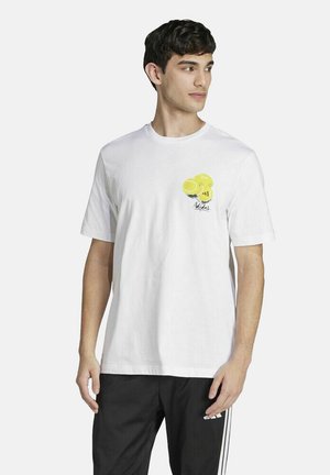 adidas Performance, GRAPHIC TEE - T-shirt con stampa - white
