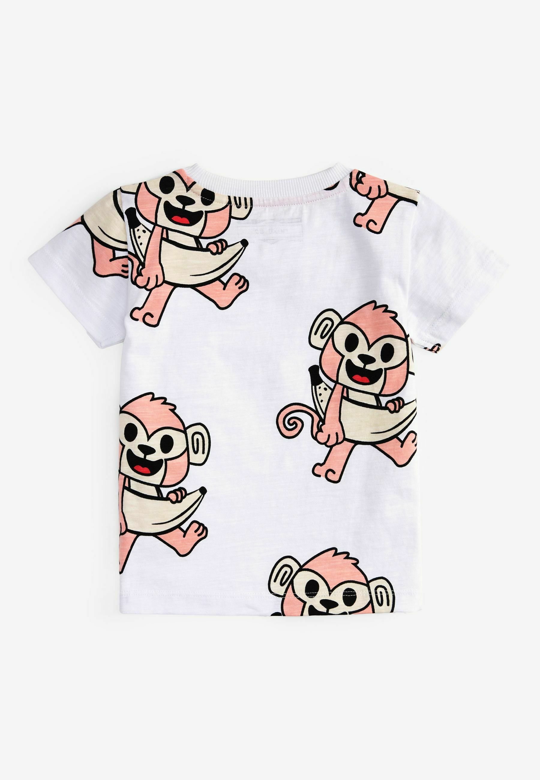 Next MONKEY GRAPHIC SHORT SLEEVE 3 PACK 