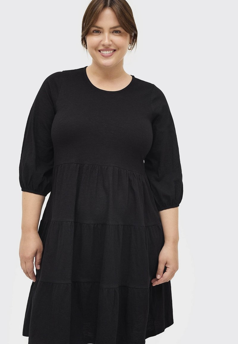Ellos Plus collection Freizeitkleid - schwarz