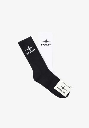 Project X Paris, CHAUSSETTES ESSENTIALS UNISEX - Sokken - noir blanc