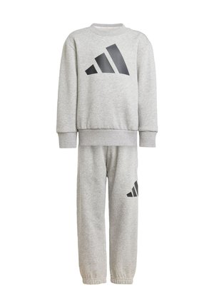 ESSENTIALS KIDS - Tracksuit - medium grey heather   black