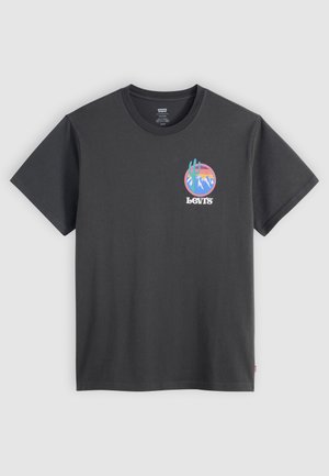 Levi's® RELAXED FIT TEE  - T-Shirt print - pirate black