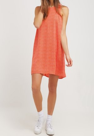 Freizeitkleid - orange