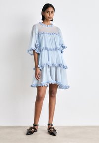Cras FLOW DRESS - Koktélruha / Partiruha - celestial blue