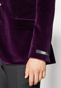 KARL LAGERFELD JACKET PURPOSE - Blazer jacket - plum