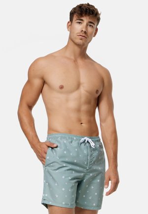 Moréa 346L - Maillot Short de bain homme court bleu, rouge, vert