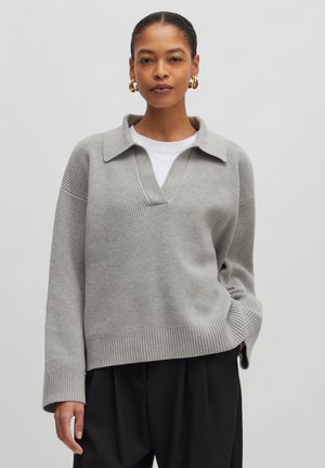 TARIA - Pullover - graumeliert