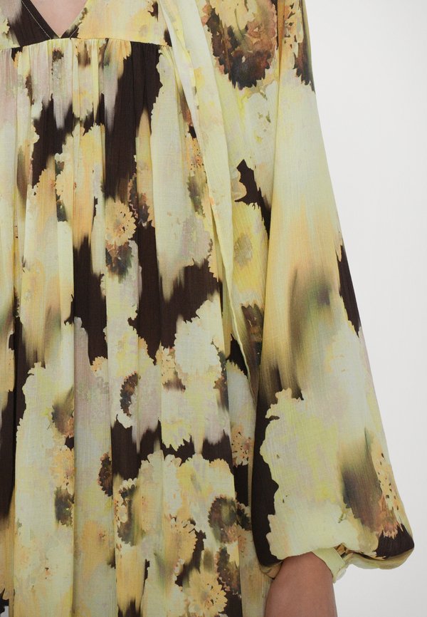 IRIS BLURRY SILK - Maxi dress4