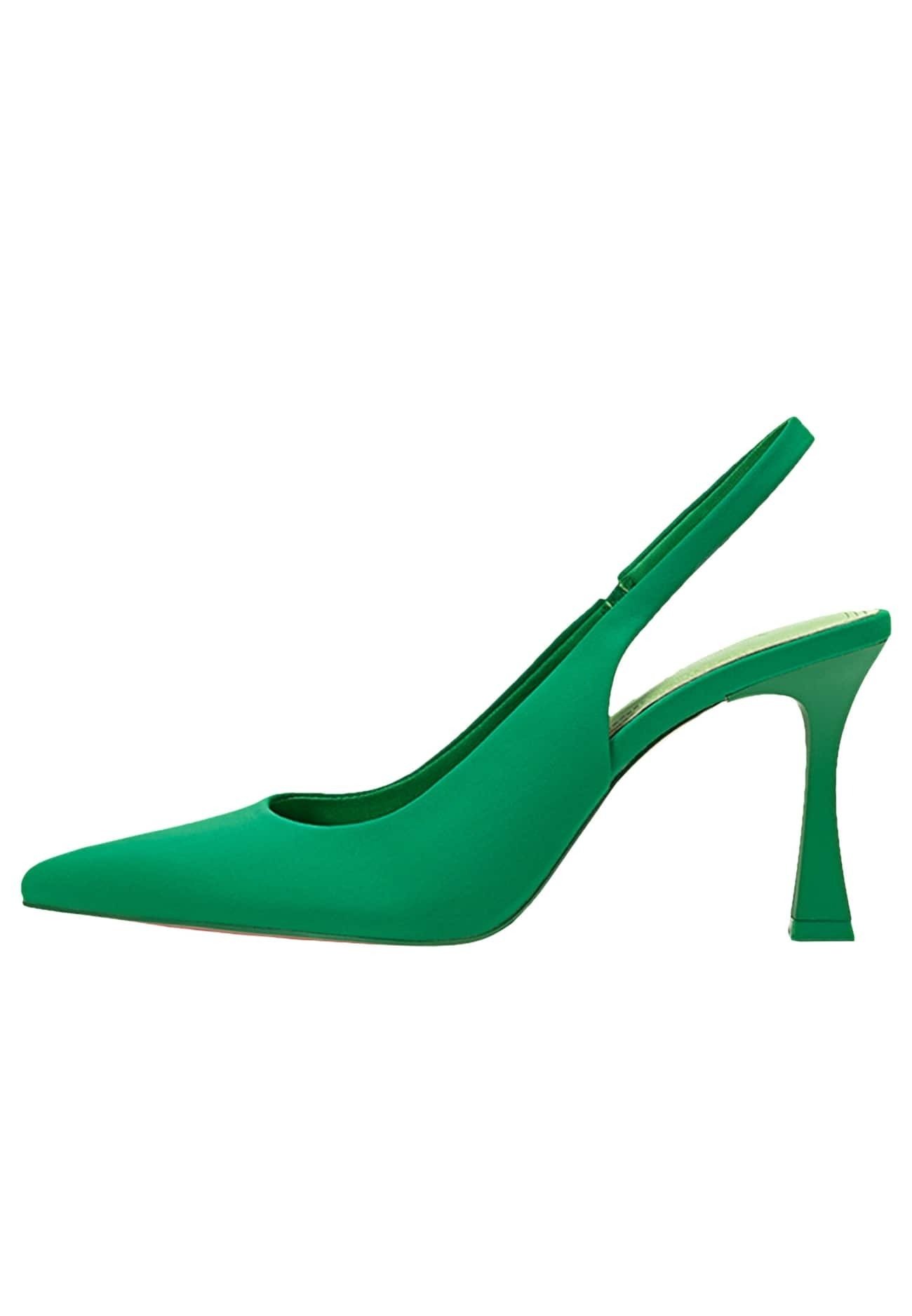 light green pumps