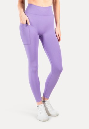 ADRIELLE SEAMLESS - Legging (type pantalon) - lila